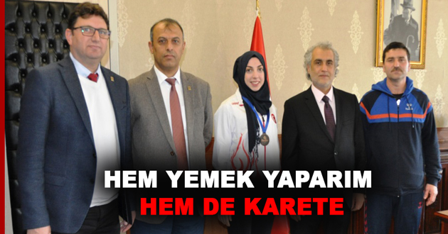 HEM YEMEK YAPARIM HEM DE KARETE
