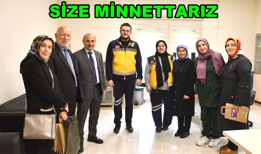 HEMŞİRELERİMİZE MİNNETTARIZ