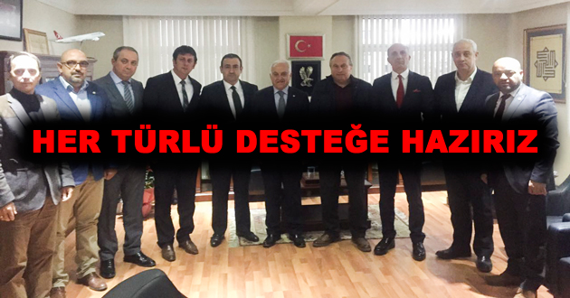 HER TÜRLÜ DESTEĞE HAZIRIZ