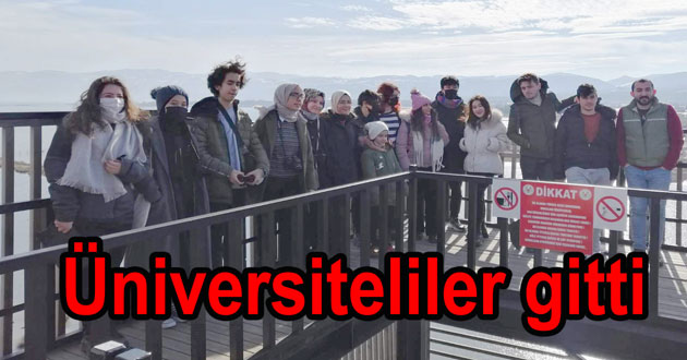Hersek lagünü üniversitelileri ağırladı