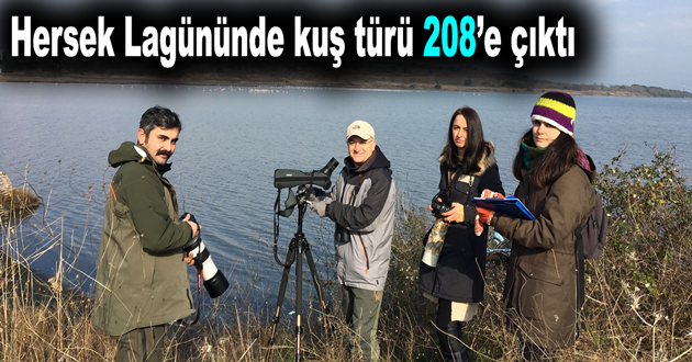 Hersek Lagününde kuş türü 208’e çıktı