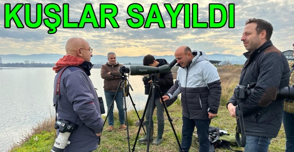 HERSEK’TE KUŞLAR SAYILDI