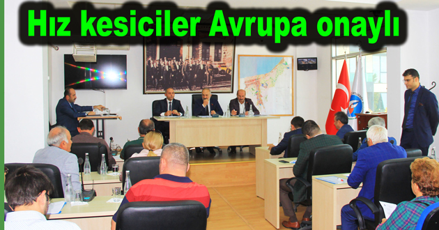 Hız kesiciler Avrupa onaylı