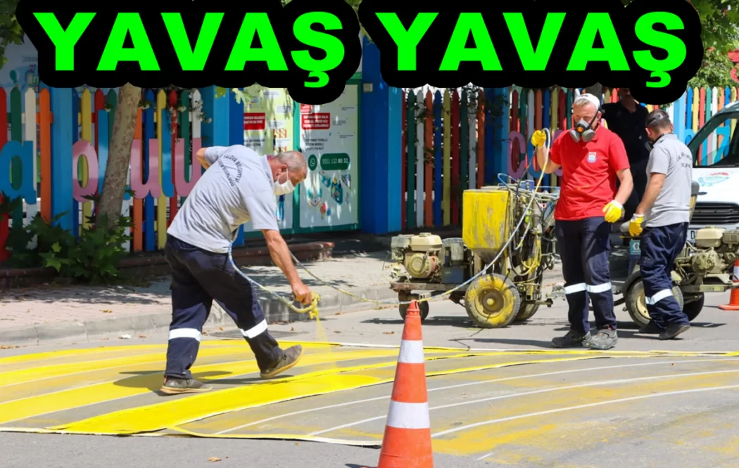 HIZ KESİCİLER BOYANIYOR