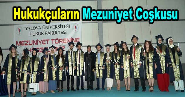 Hukukçuların Mezuniyet Coşkusu