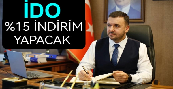 İDO İNDİRİM YAPACAK