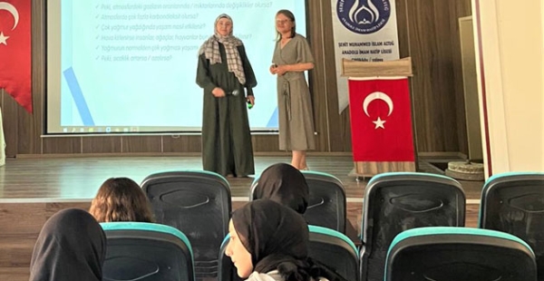 İKLİM DEĞİŞİKLİĞİNİ ANLATIYORLAR