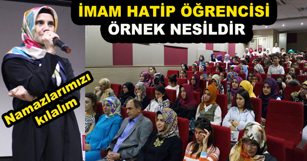 İMAM HATİP ÖĞRENCİSİ ÖRNEK NESİLDİR