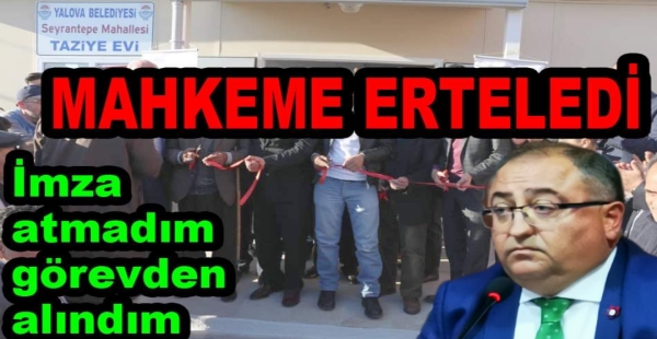 İMZA ATMADIM VEFA SALMAN GÖREVDEN ALDI