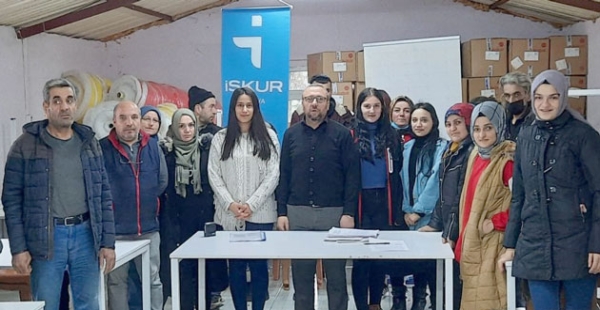 İş garantili eğitim veriliyor