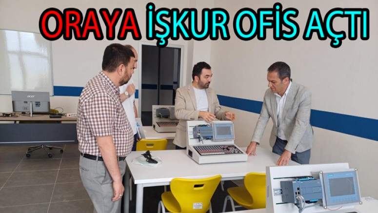 İŞKUR OSB İÇİNDE OFİS AÇTI