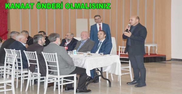 İSLAM GÖREVLİLERİ YEMEKTE BULUŞTU