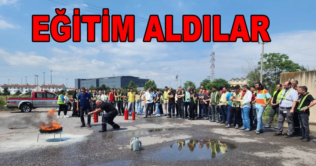 İTFAİYE MÜDÜRLÜĞÜ EĞİTİMLERİNİ SÜRDÜRÜYOR