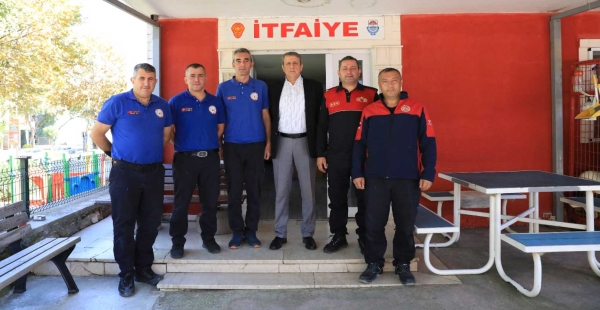 İTFAİYECİLERE SELAM GETİRDİM