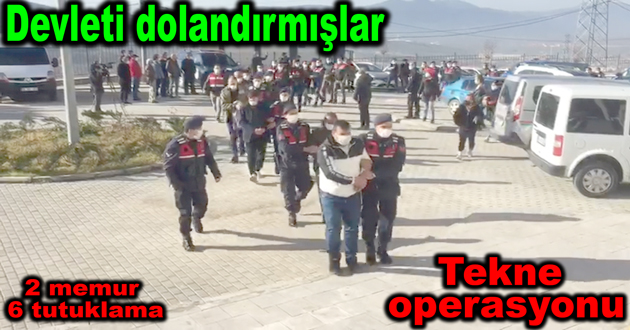 Jandarmadan Tekne operasyonu