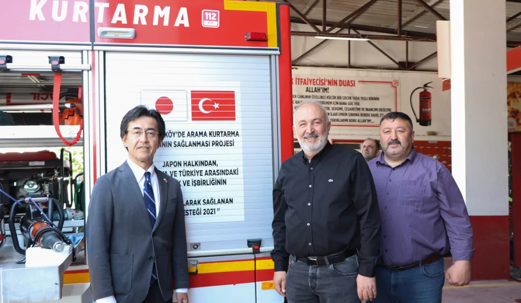 JAPON KONSOLOS ÇİFTLİKKÖY'E GELDİ