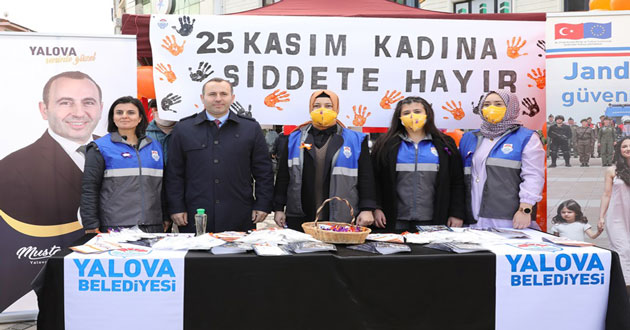 ​KADINA KARŞI ŞİDDET ÇİZGİMİZDİR