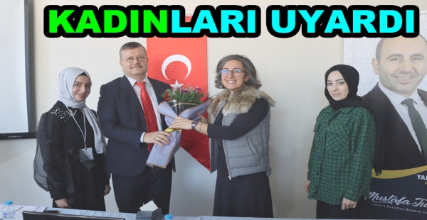 KADINLARA ZORBALIĞA KARŞI UYARILDI