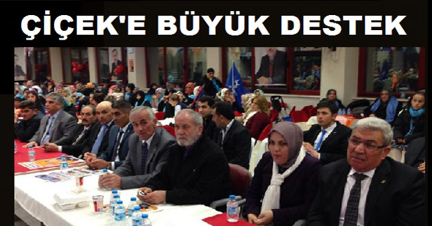 KADRİ ÇİÇEK'E TAVŞANLI'DAN BÜYÜK DESTEK