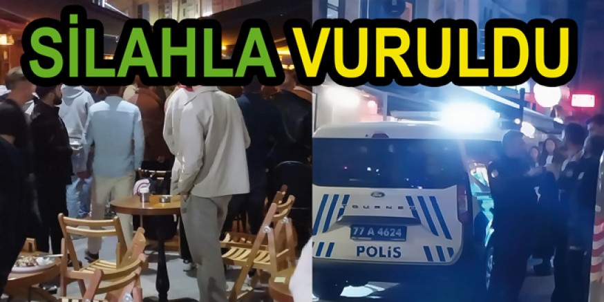 KAFELER SOKAĞINDA SİLAHLI SALDIRI