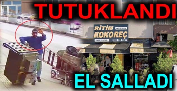 KAMERAYA EL SALLAYAN HIRSIZ TUTUKLANDI