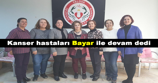 Kanser hastaları Bayar ile devam dedi