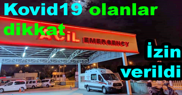 Karantinadakiler Özel araç kullanabilecek
