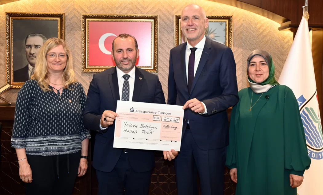 KARDEŞ ŞEHİR DEPREMZEDELERE BAĞIŞ GETİRDİ
