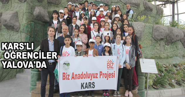 KARS'LI ÖĞRENCİLER YALOVA'DA