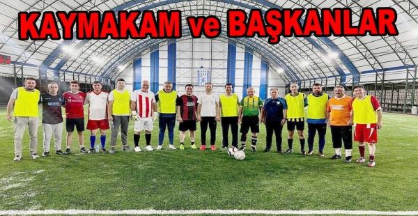 KAYMAKAM VE BAŞKANLAR KOZLARINI PAYLAŞTI