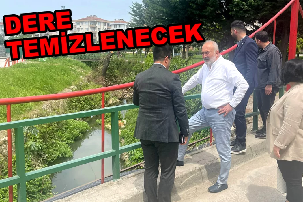 KAZİMİYE DERESİ TEMİZLENECEK