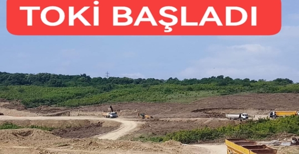KAZİMİYE TOKİ İNŞAATI BAŞLADI