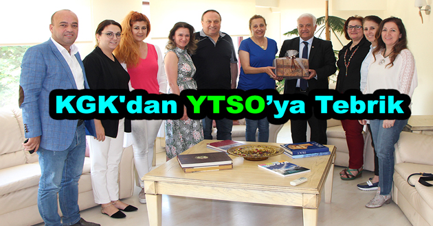 KGK'dan YTSO’ya Tebrik
