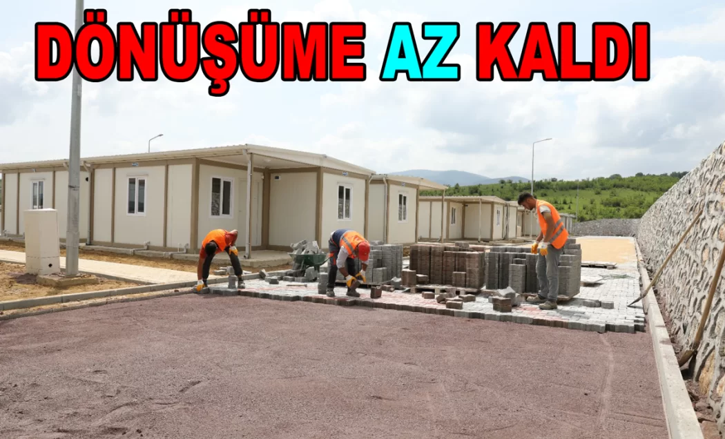 KİRALIK EVE BULAMAYANLAR KONTEYNER KENTE GİDECEK