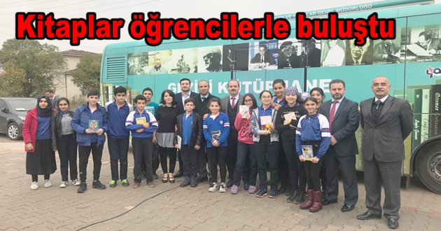 Kitaplar öğrencilerle buluştu