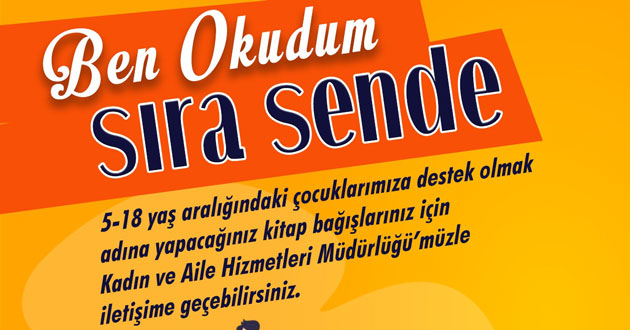 Kitapları belediyeye getirin