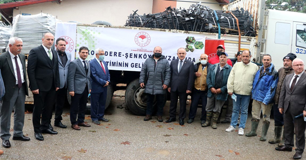 Kivi malzemeleri dağıtıldı