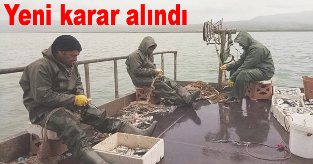 Kıyı balıkçılar kararı alındı