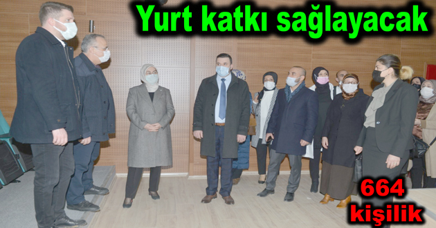 ​Kız yurdu Üniversiteye katkıda bulunacak