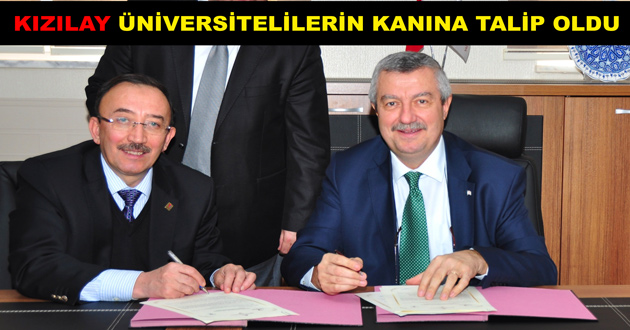 KIZILAY ÜNİVERSİTELİLERİN KANINA TALİP OLDU