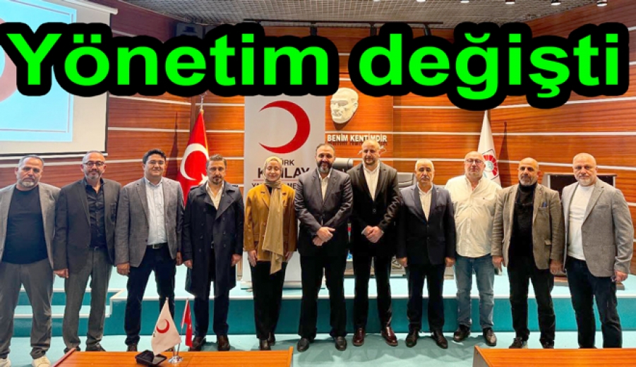 KIZILAY YALOVA BAŞKAN VE YÖNETİMİ DEĞİŞTİ