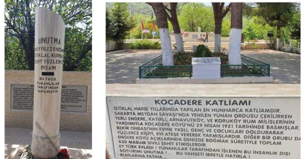 KOCADERE KATLİAMININ 101. YILI