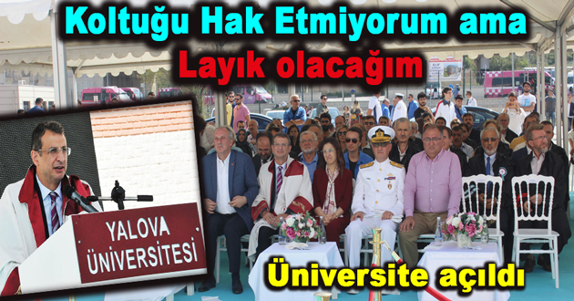 Koltuğu Hak Etmiyorum ama Layık olacağım