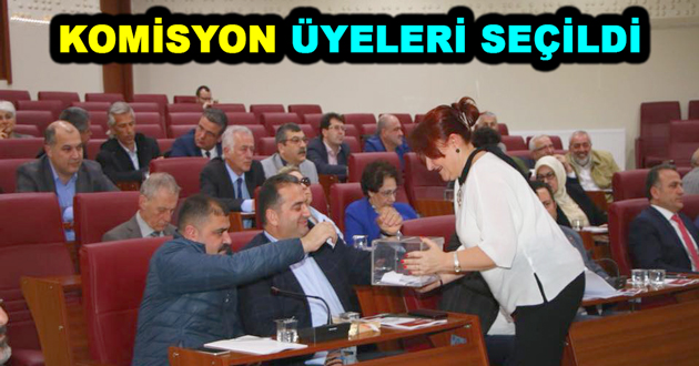 KOMİSYON ÜYELERİ SEÇİLDİ