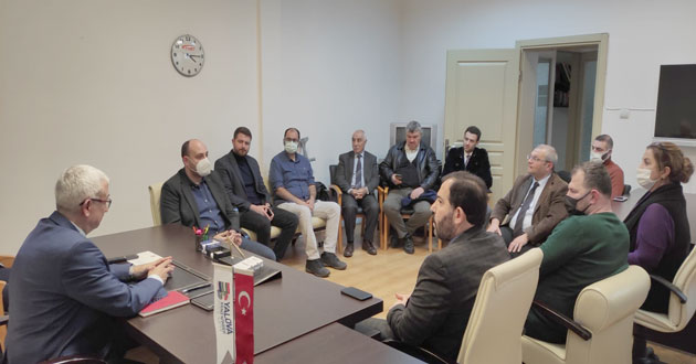 Konseyin ilk misafiri vekil oldu