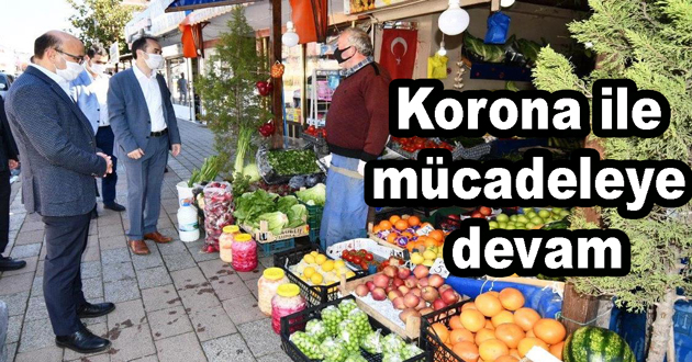 Korona ile Altınova da mücadele ediyoruz