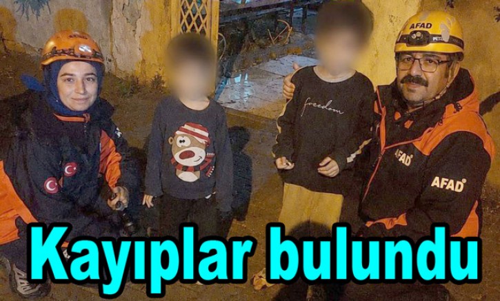 KORUKÖY’DE KAYBOLAN İKİ ÇOCUK SAĞ OLARAK BULUNDU