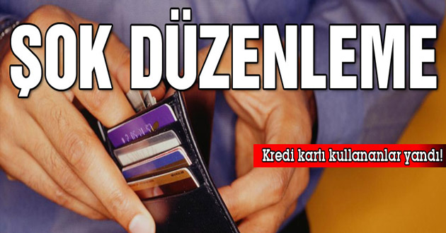 KREDİ KARTINA TAKSİT KALKIYOR
