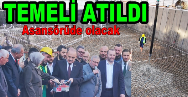 KUBBELİ CAMİ TEMELİ ATILDI