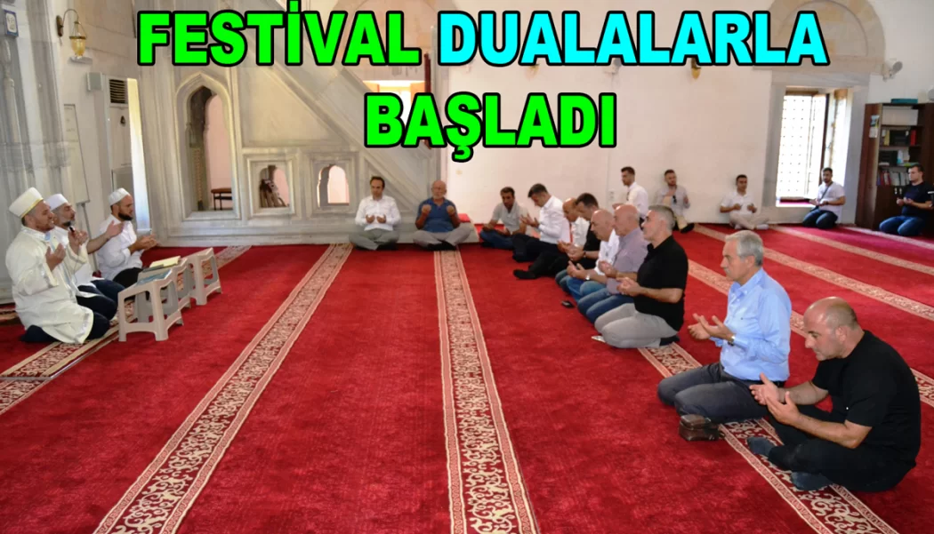 KÜLTÜR FESTİVALİ, MEVLİTLE BAŞLADI